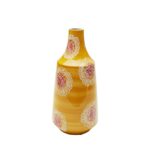 KARE Vase Big Bloom Yellow 38cm