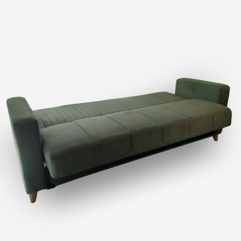Sofa Bed Santana Green Velvet 210х80х75cm (3)