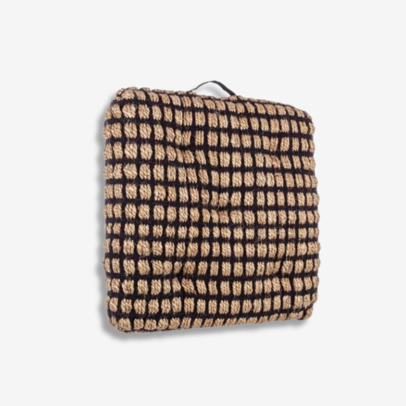 Floor Cushion Shaila Black 60x60x8cm