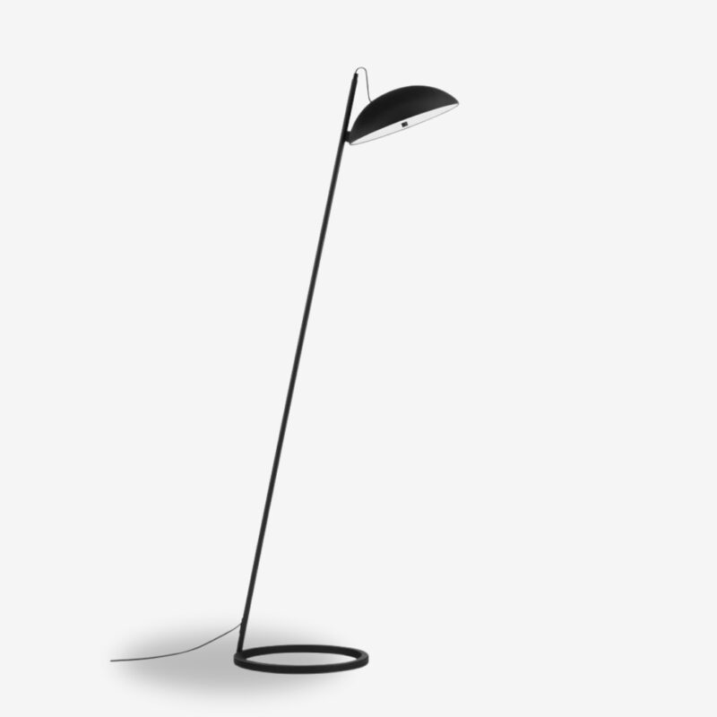 Floor Lamp Flute Black 153x55cm (3)