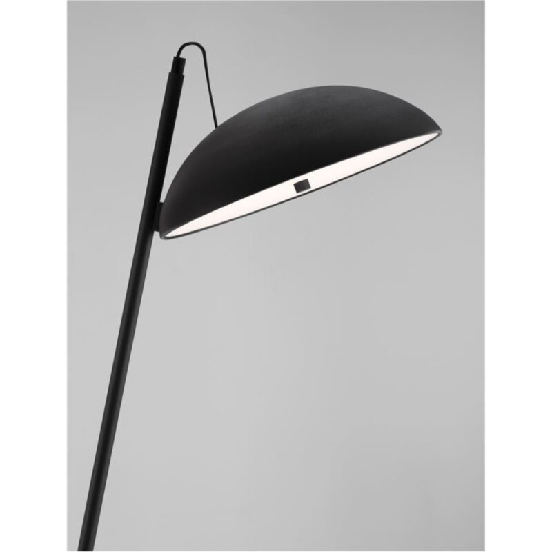 Floor Lamp Flute Black 153x55cm (6)