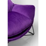 Kare Armchair With Stool Snuggle Purple (2 Part) (13)
