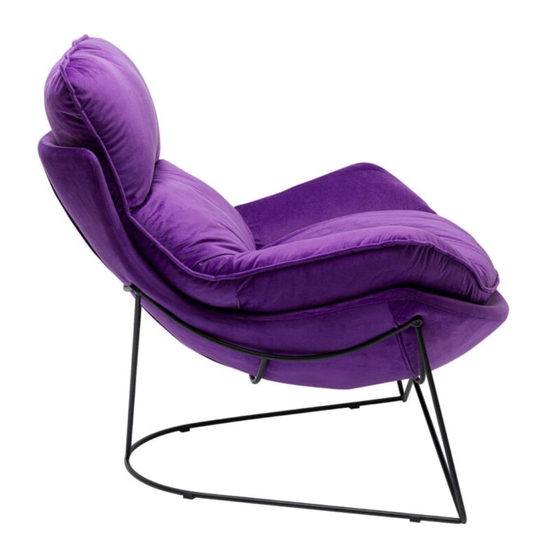 KARE Armchair with Stool Snuggle Purple (2_part) (4)