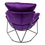 Kare Armchair With Stool Snuggle Purple (2 Part) (6)