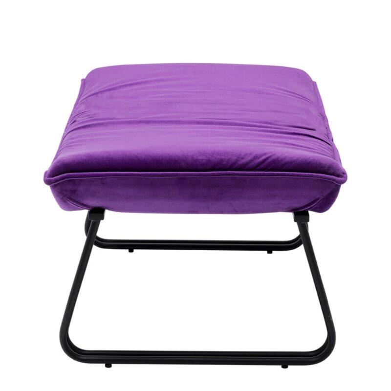 Kare Armchair With Stool Snuggle Purple (2 Part) (9)
