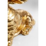 Kare Deco Figurine Coiffed Dog Gold 52cm (10)