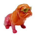 Kare Deco Figurine Fashion Dog Orange 17cm (2)