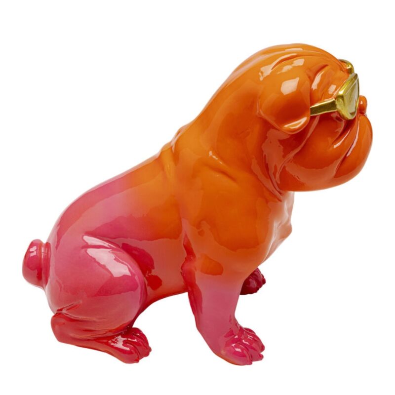 Kare Deco Figurine Fashion Dog Orange 17cm (3)