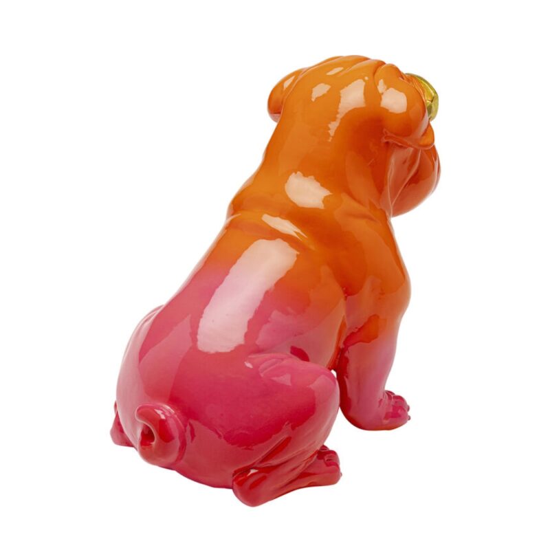 Kare Deco Figurine Fashion Dog Orange 17cm (4)