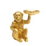 KARE Deco Figurine Monkey Tealight Holder 11cm (1)