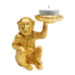 Kare deco Figurine Monkey Tealight Holder 11cm (4)