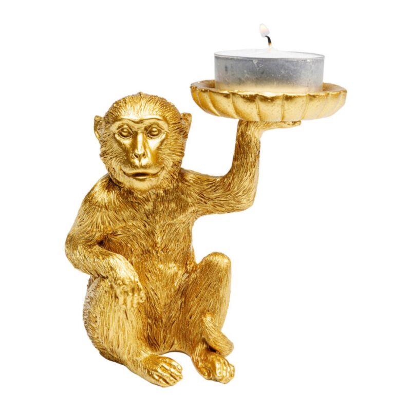 Kare deco Figurine Monkey Tealight Holder 11cm (4)
