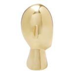 Kare Deco Object Abstract Face Gold 28cm (4)