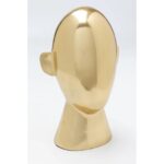 Kare Deco Object Abstract Face Gold 28cm (6)