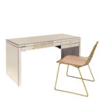 Kare Desk Luxury Pearl 140x60cm (9)