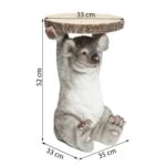 Kare Side Table Animal Koala Ø33cm (7)