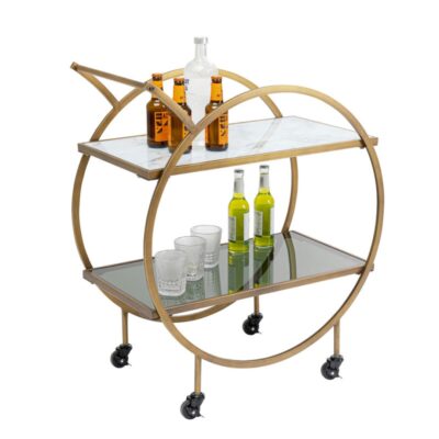 KARE Tray Table Loft Brass