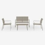 Outdoor Lounge Taupe (2)