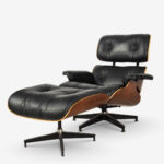 Set i gjatë me shpinë të lartë prej lëkure Eames, version ekskluziv PREMIUM (14)