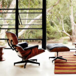 Set i gjatë me shpinë të lartë prej lëkure Eames, version ekskluziv PREMIUM (3)