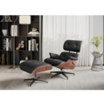 Set i gjatë me shpinë të lartë prej lëkure Eames, version ekskluziv PREMIUM (4)