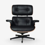 Set i gjatë me shpinë të lartë prej lëkure Eames, version ekskluziv PREMIUM (5)
