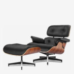 Set i gjatë me shpinë të lartë prej lëkure Eames, version ekskluziv PREMIUM (6)