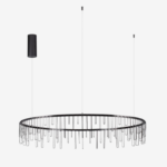 Pendant Lamp Stellar Black ∅100x150cm