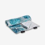 Picnic Blanket Fern Turquoise 145х145cm