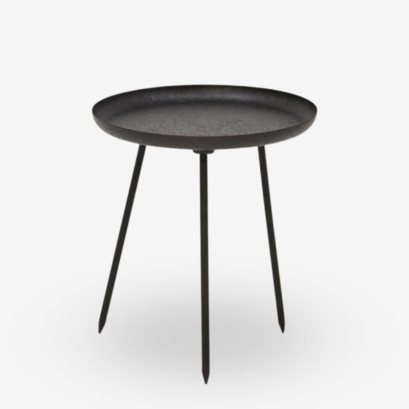 Side Table Felicita Black ∅36.5x40.5cm