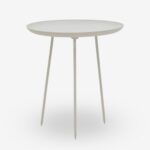 Side Table Felicita White ∅46x50cm (1)