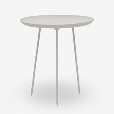 Side Table Felicita White ∅46x50cm (1)