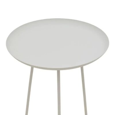Side Table Felicita White ∅46x50cm (2)