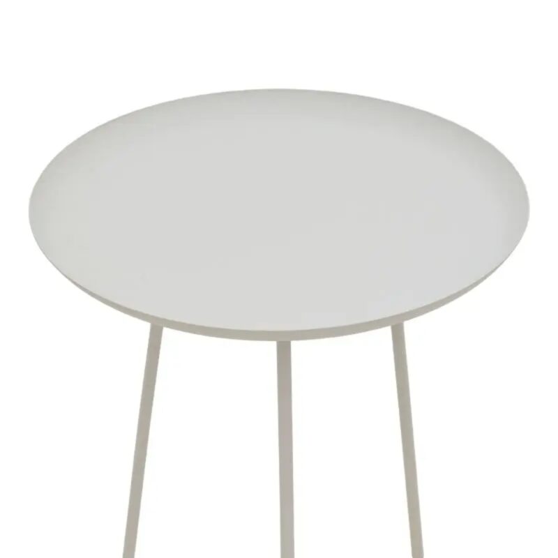 Side Table Felicita White ∅46x50cm (2)