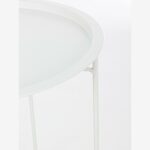 Side Table Wissant White Ø46 (2)