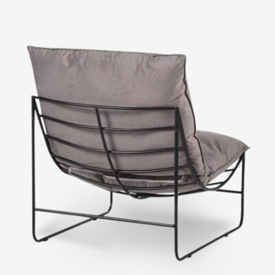 Armchair chloe gray 77x90x83cm (2)