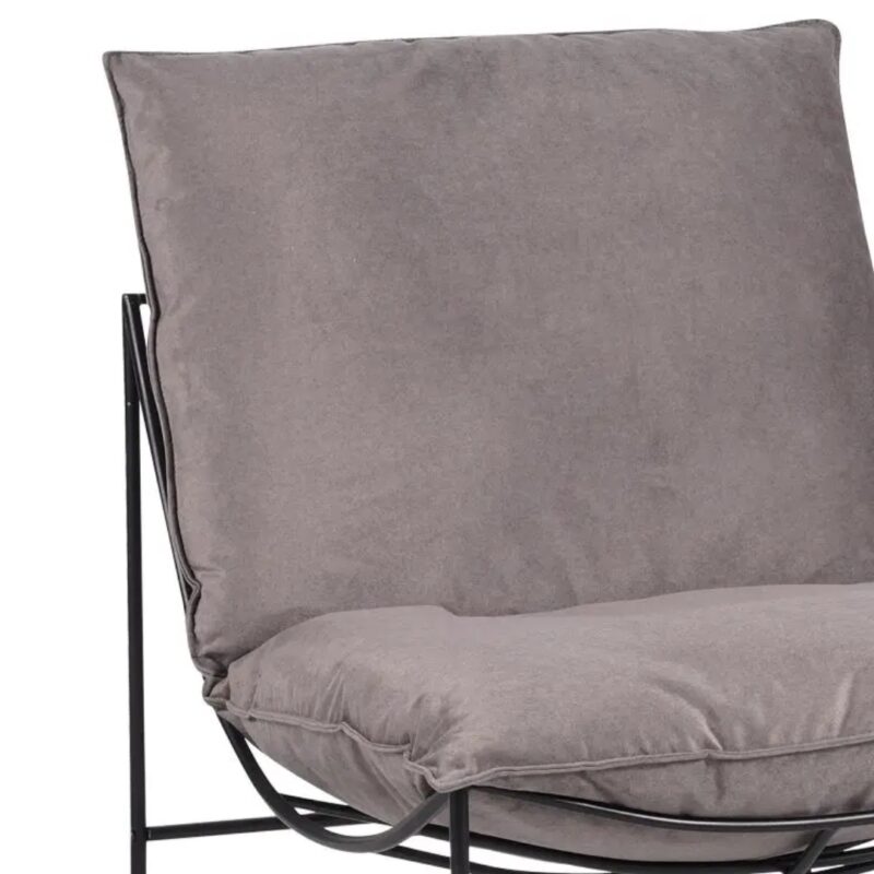 Armchair Chloe Gray 77x90x83cm (5)