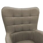 Armchair Lucy Beige With Stool (6)