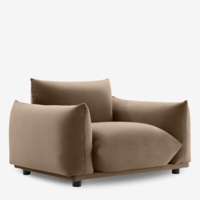 Armchair marsilya taupe