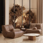 Armchair Togo Chocolate (10)