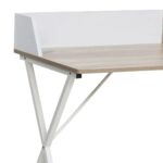 Desk Zervan Natural White 90x50x85cm (3)