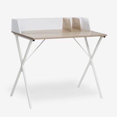 Desk Zervan Natural White 90x50x85cm
