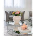 Kare Coffee Table Wire Silver (2 Set) (4)