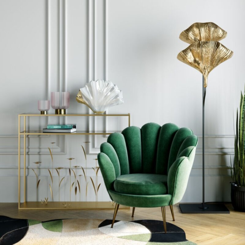 Kare Console Flower Meadow Gold 100 (4)