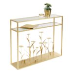 Kare Console Flower Meadow Gold 100 (7)