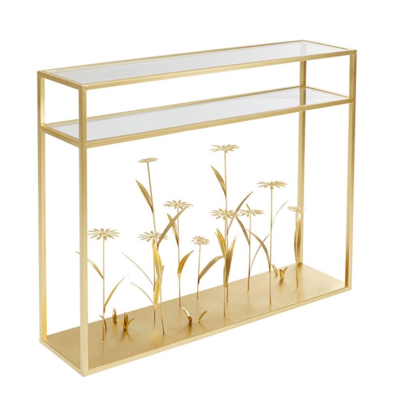 Kare Console Flower Meadow Gold 100