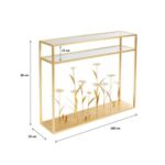 Kare Console Flower Meadow Gold 100 (9)