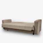 Sofa Bed Santana Beige Velvet 210х80х75cm (2)