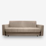 Sofa Bed Santana Beige Velvet 210х80х75cm (3)