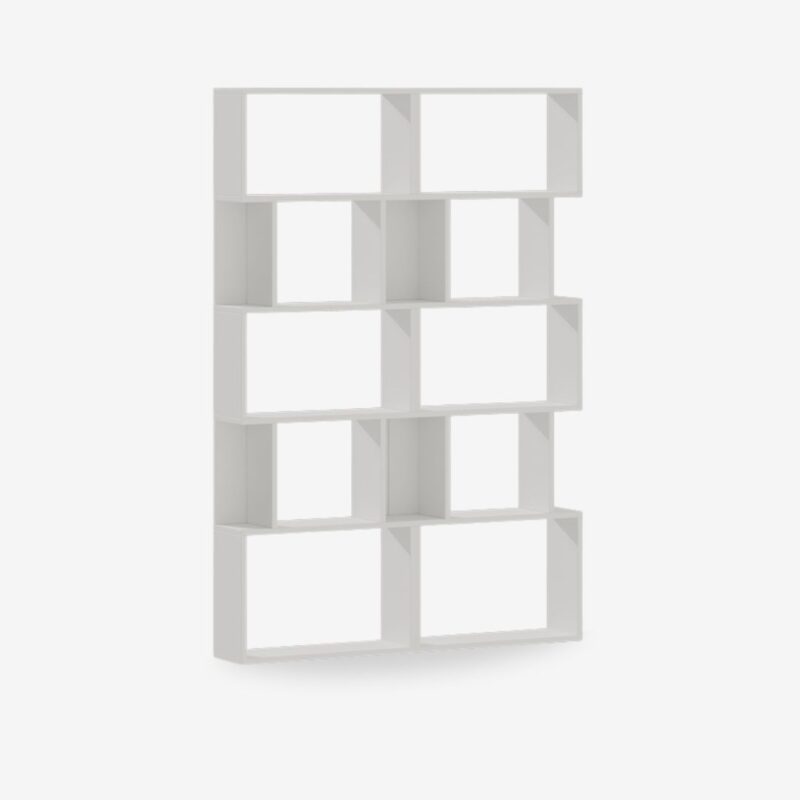 Bookcase booky white (2)